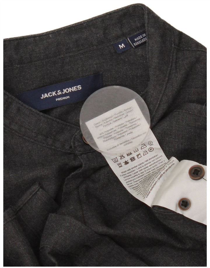 Camisa Jack & Jones Hombre Algodón Gris Medio