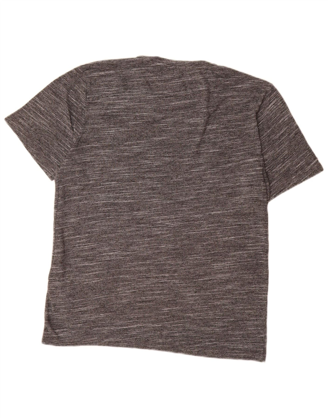 Camiseta Reiss para hombre Top de algodón moteado en gris medio
