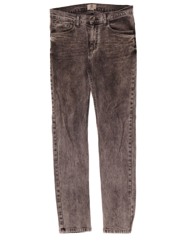 Timberland Vaqueros ajustados gráficos para niñas 15-16 años W30 L32 Gris