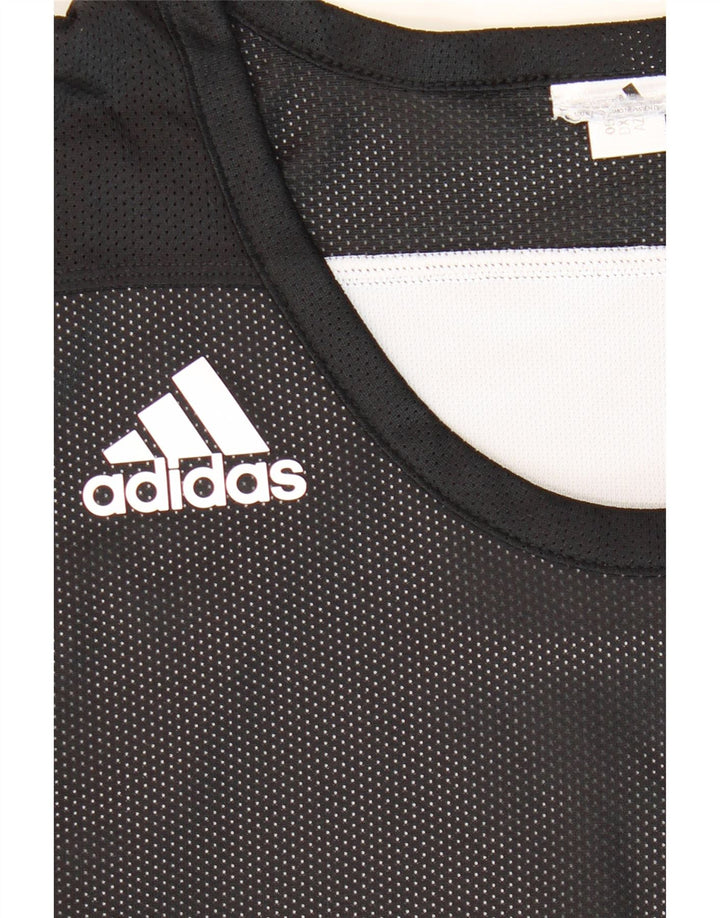 Adidas Hombre Chaleco Top Pequeño Negro