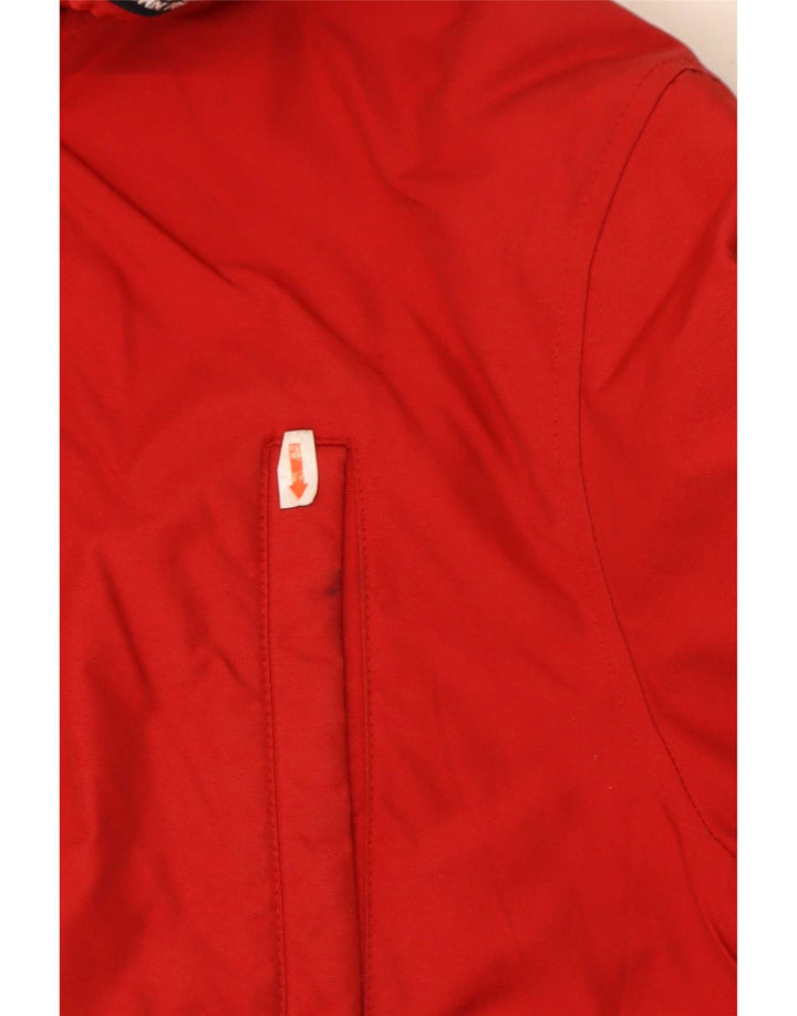 Woolrich Chaqueta acolchada con capucha para niño 13-14 años Algodón rojo