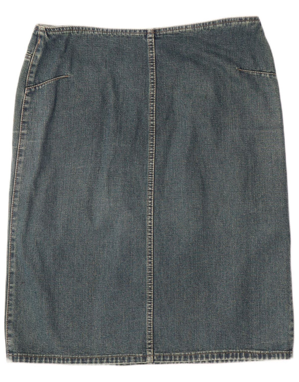Etam Falda vaquera para mujer UK 14 Large W32 Algodón azul