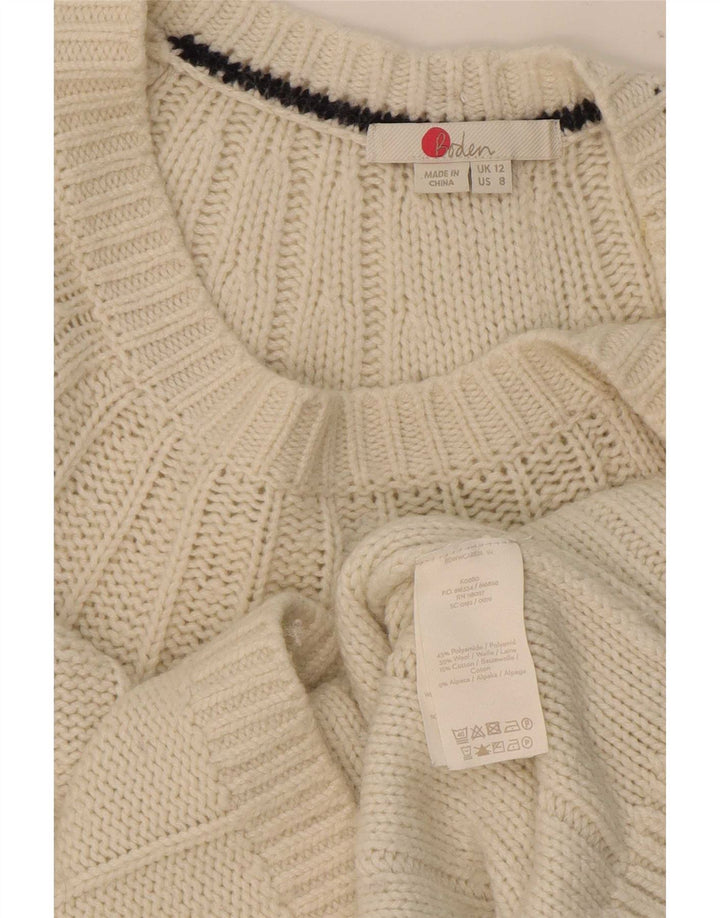 Boden - Cárdigan para mujer, talla 42, color beige medio, poliamida