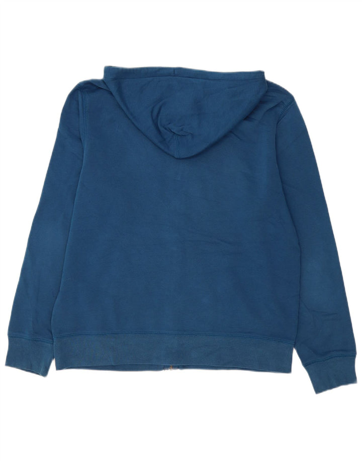 Gap - Sudadera con capucha y cremallera gráfica para hombre, talla grande, algodón azul
