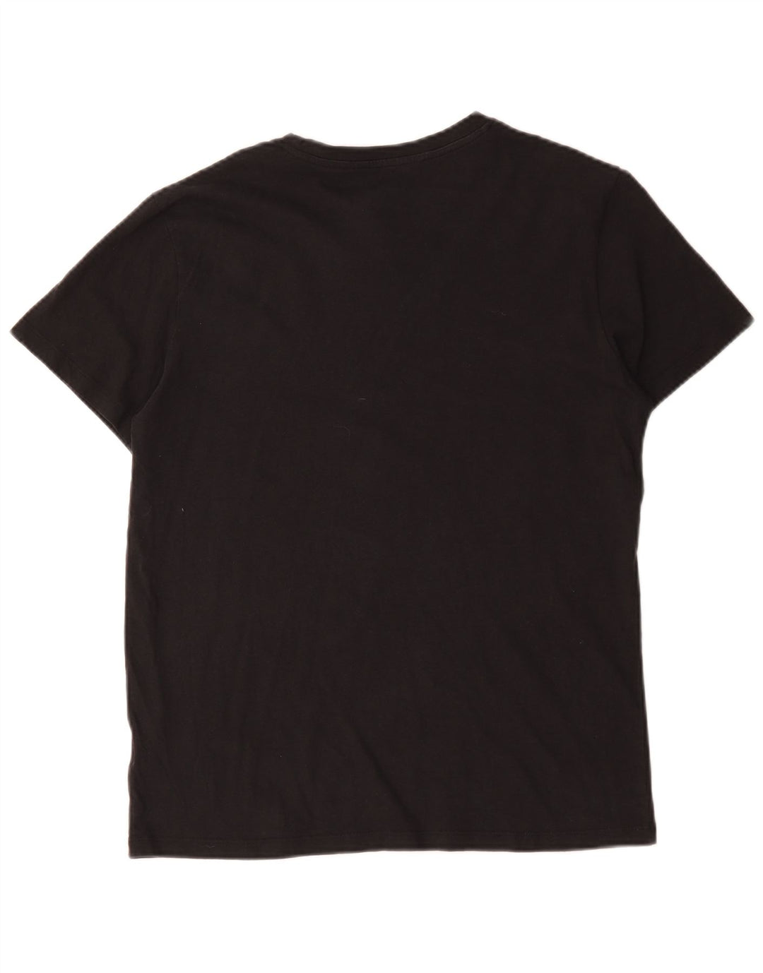 Jack & Jones - Camiseta para hombre, talla grande, color negro, algodón