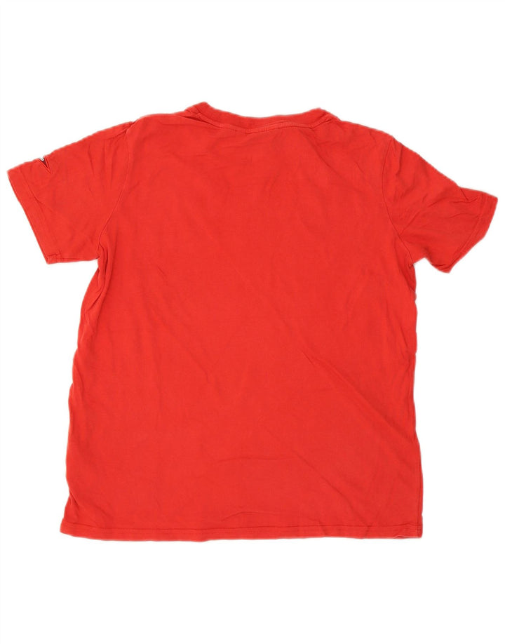 Superdry Mujer Camiseta Gráfica Top UK 10 Small Rojo