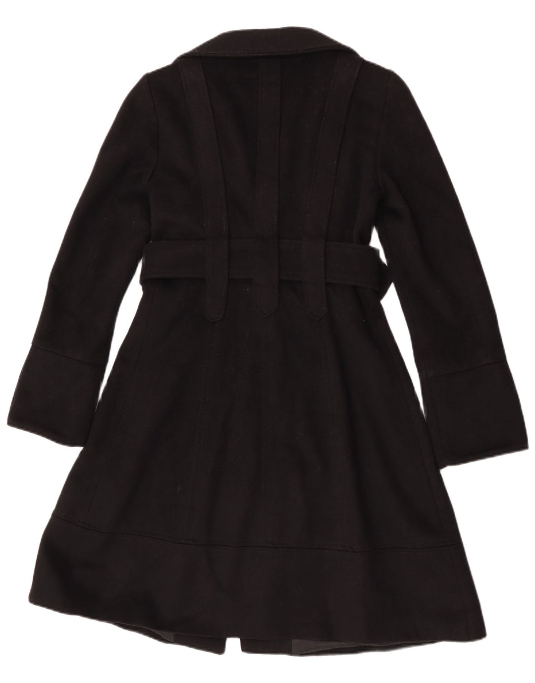 Zara Mujer Abrigo UK 6 XS Negro