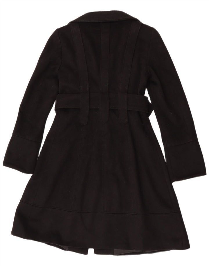Zara Mujer Abrigo UK 6 XS Negro