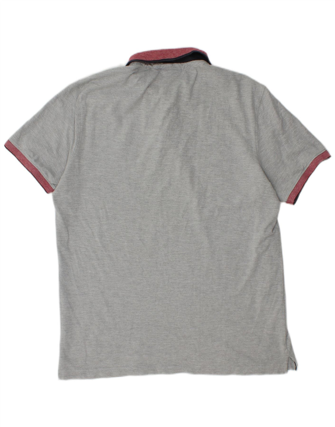 CONTE OF FLORENCE Polo para hombre 2XL Algodón gris