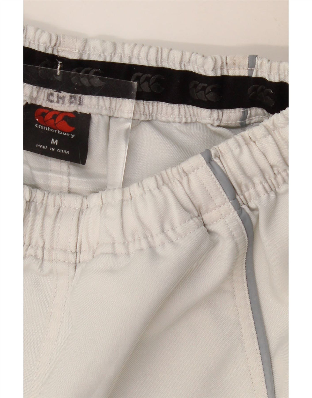 CANTERBURY Shorts deportivos para hombre Medium Off White Colorblock