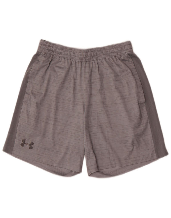 Under Armour Hombre Heat Gear Shorts deportivos Gris medio moteado