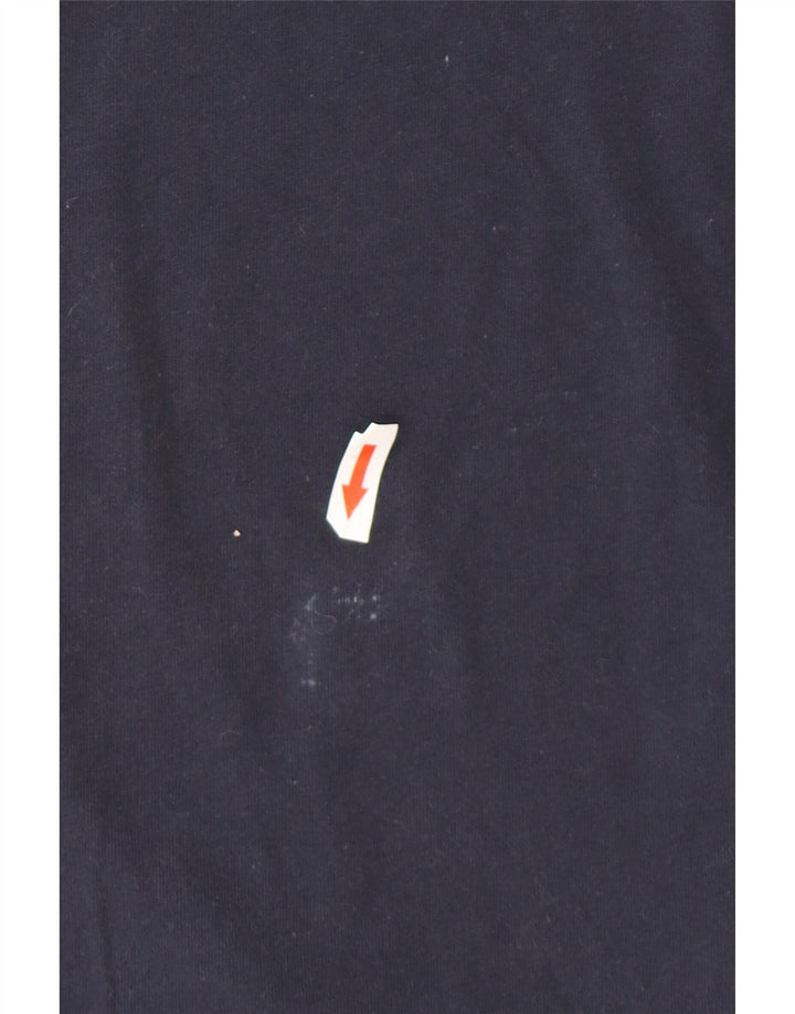 Reebok - Camiseta gráfica para hombre, talla grande, algodón azul marino