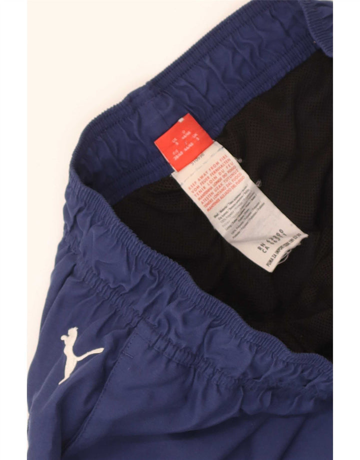 Puma Mens Graphic Sport Shorts Small Azul Marino Poliéster