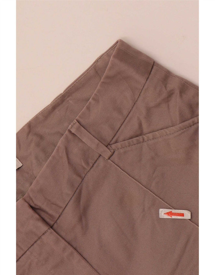Zara Mujer Shorts Casual Mediano W28 Marrón Algodón