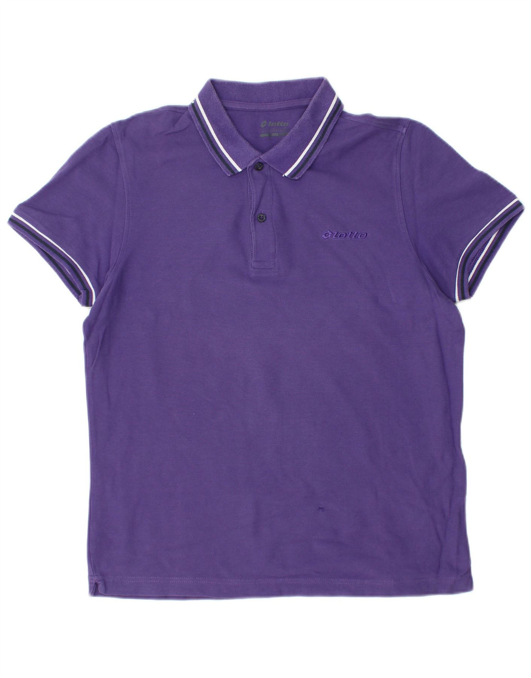 LOTTO Polo Hombre Pequeño Morado