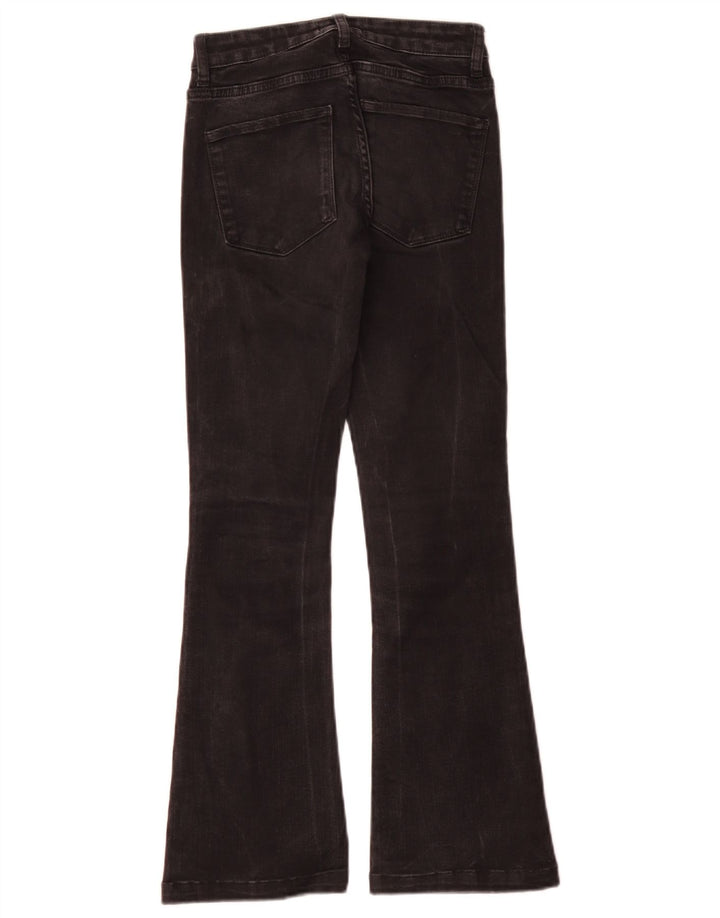 Zara Vaqueros Acampanados Mujer EU 34 2XS W24 L28 Negro