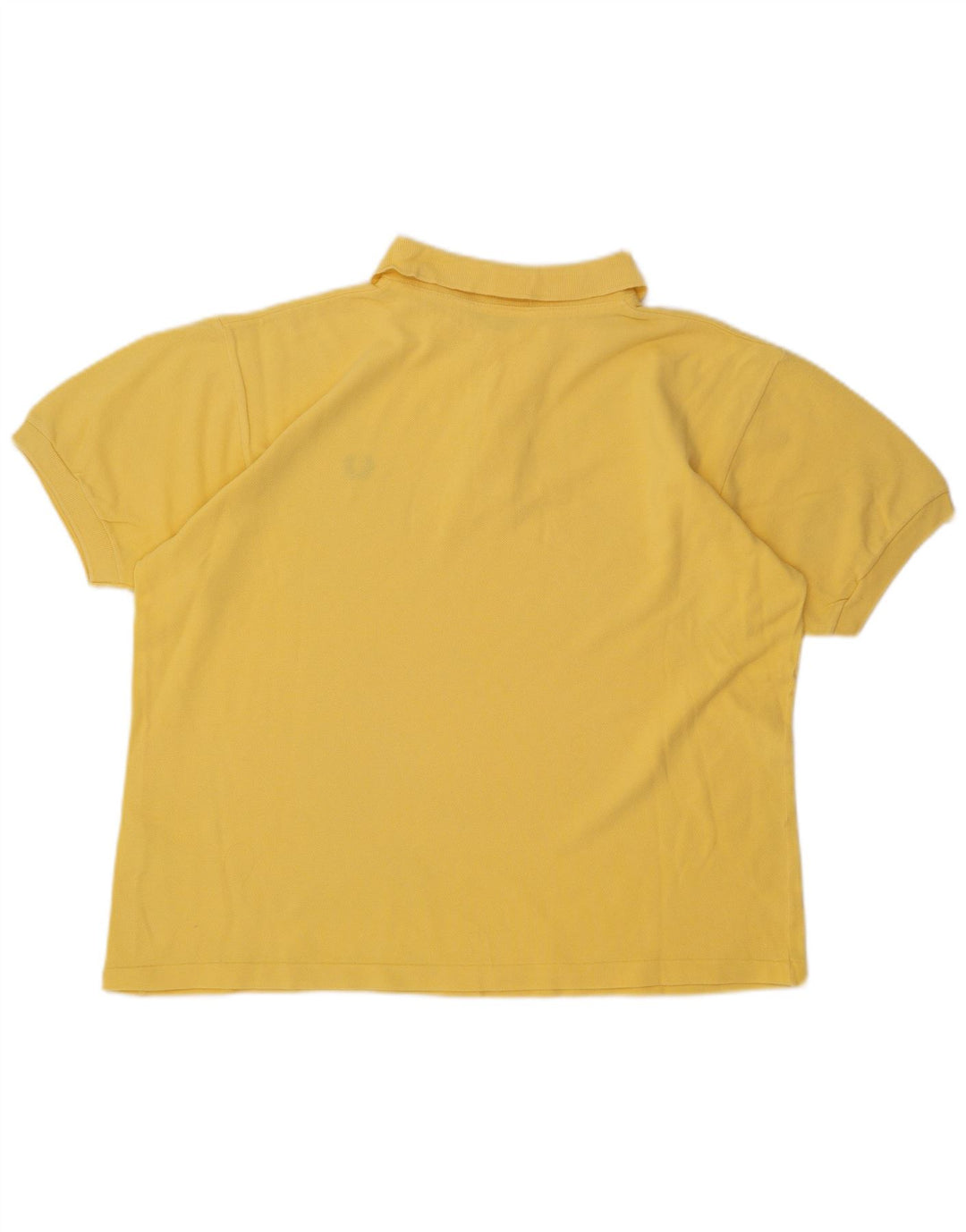 Polo Fred Perry Hombre Grande Amarillo Algodón