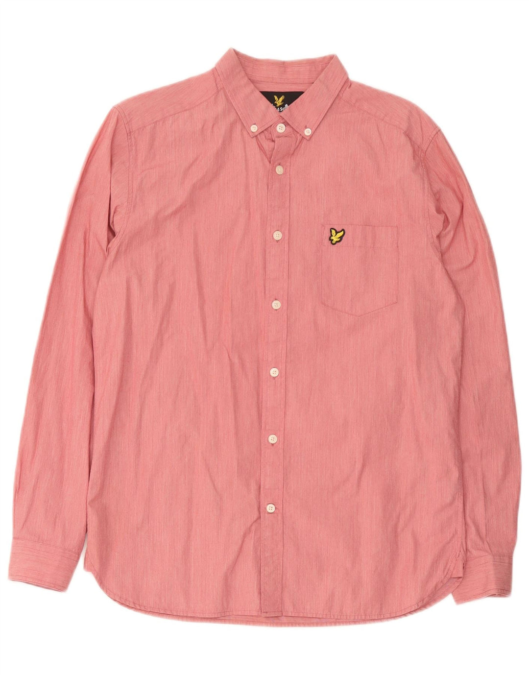 Camisa Lyle & Scott Hombre Algodón Rosa Medio