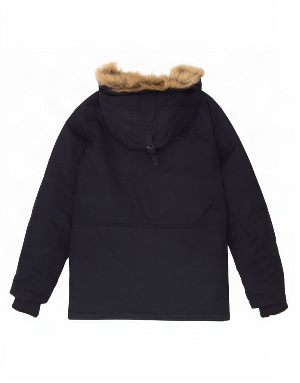 Superdry The Windparka - Parka con capucha para hombre, talla 36, color azul marino
