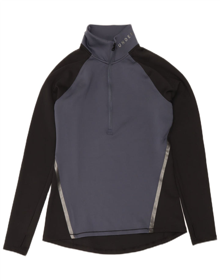 Under Armour Mujer Gráfico Jersey Chándal Top Reino Unido 12 Mediano Negro