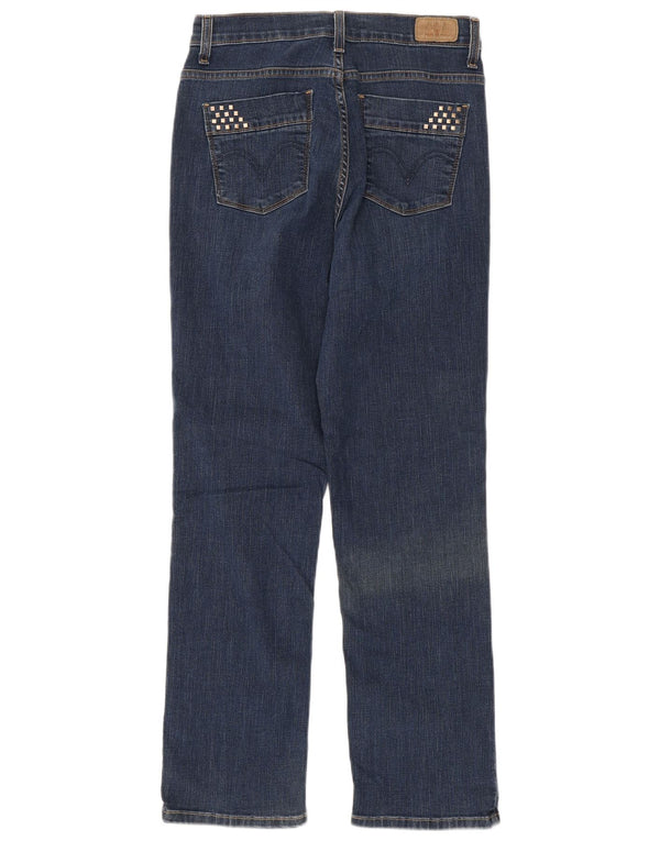 Levi's Jeans rectos 512 para mujer US 10 Large W28 L29 Azul marino