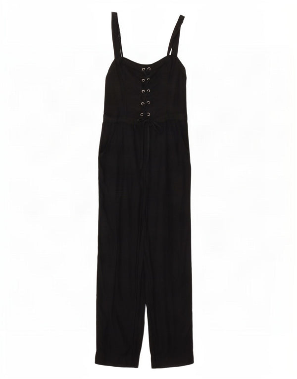 Mono Hollister Mujer Sin Mangas UK 4 XS Viscosa Negra