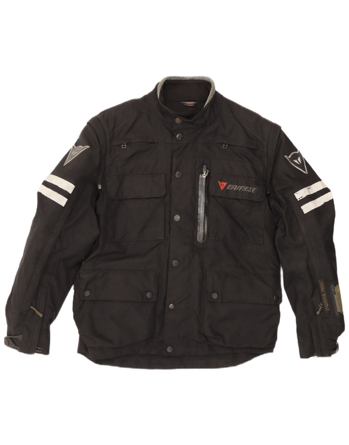 Chaqueta bomber Dainese Moto Racer para hombre talla 50 mediana color negro
