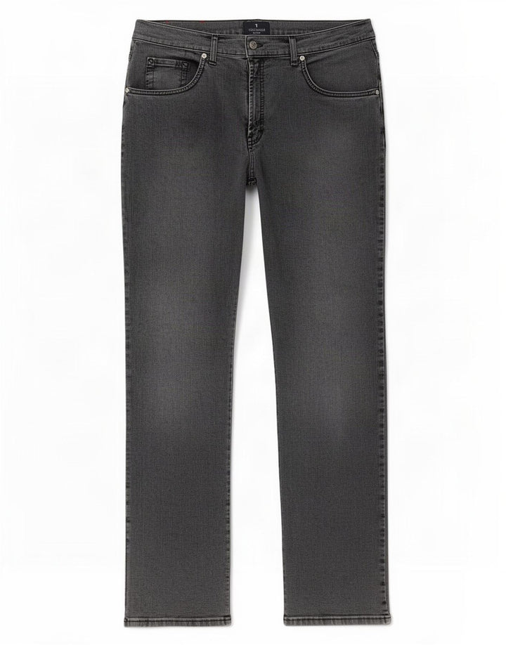 Vaqueros Trussardi Hombre Rectos W36 L34 Gris Algodón