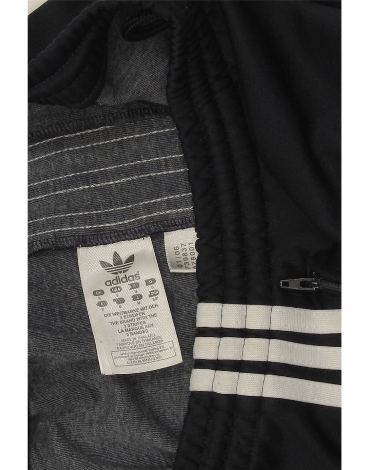 Adidas Pantalones De Chándal Gráficos Para Hombre Pequeños Poliéster Negro