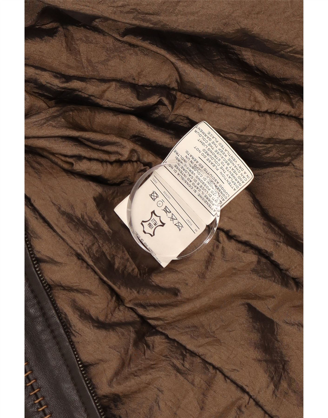 Mabrun Chaqueta de cuero para mujer IT 48 XL Cuero negro