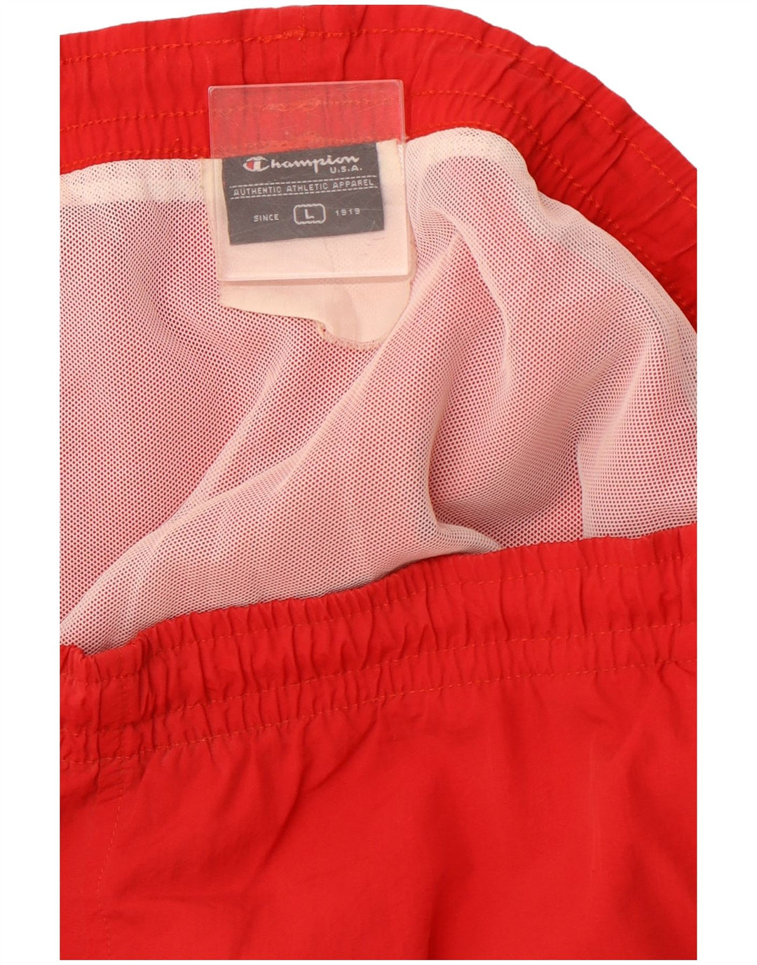 CHAMPION Bañador para hombre, talla grande, color rojo