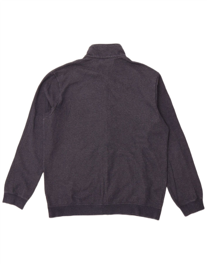 CHAMPION Mens Tracksuit Top Jacket 2XL Navy Blue Cotton