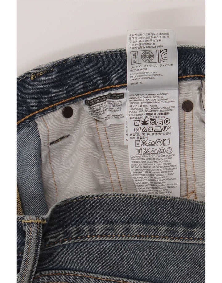 Levi's Hombre 522 Vaqueros Rectos W30 L30 Algodón Azul