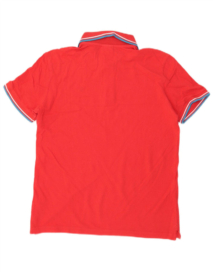 Polo Diadora Hombre Algodón Rojo Medio