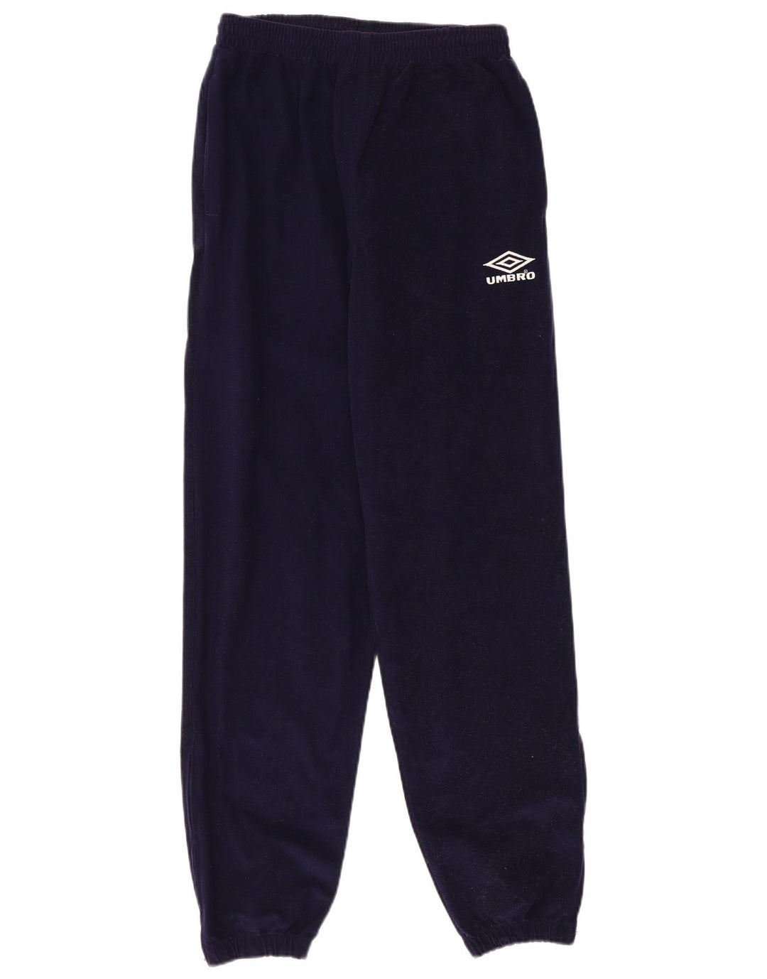 UMBRO Hombre Pantalones De Chándal De Terciopelo Joggers Medium Azul Marino