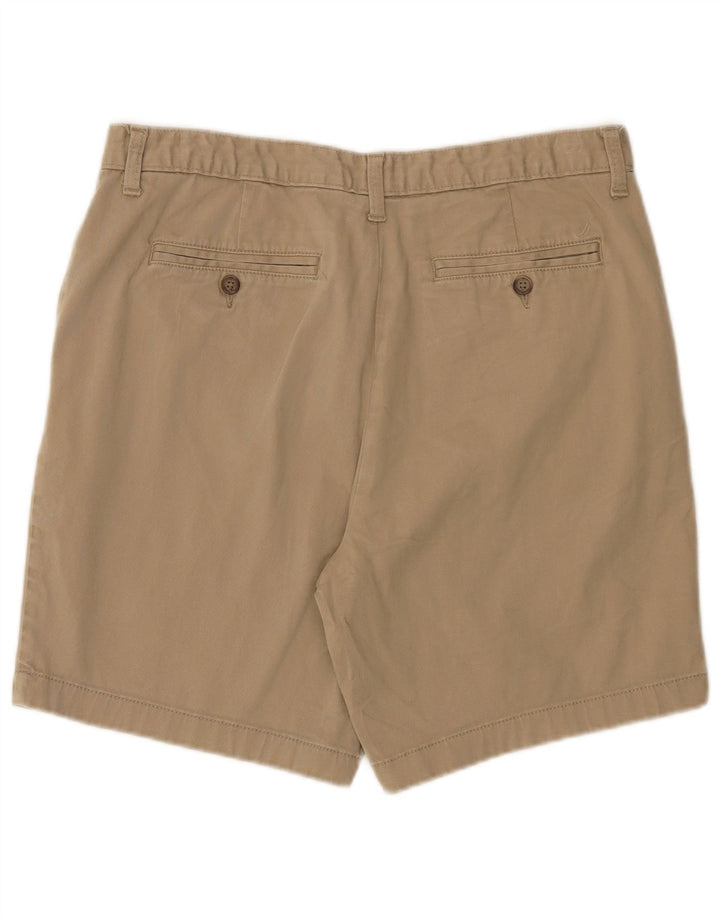 Nautica Pantalones cortos chinos para hombre W34 grande beige