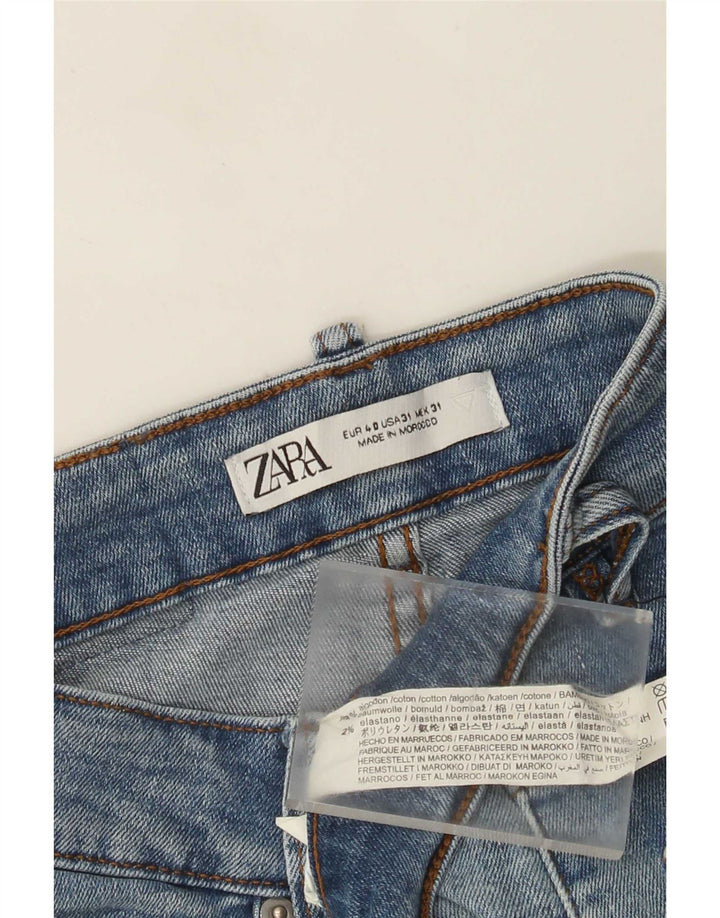 Zara Mens Slim Jeans EU 40 Medium W31 L30 Algodón Azul