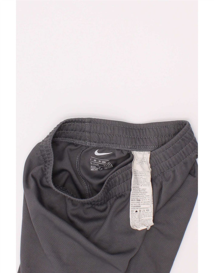 Nike Pantalones cortos deportivos para niños 3-4 años XS Gris Poliéster