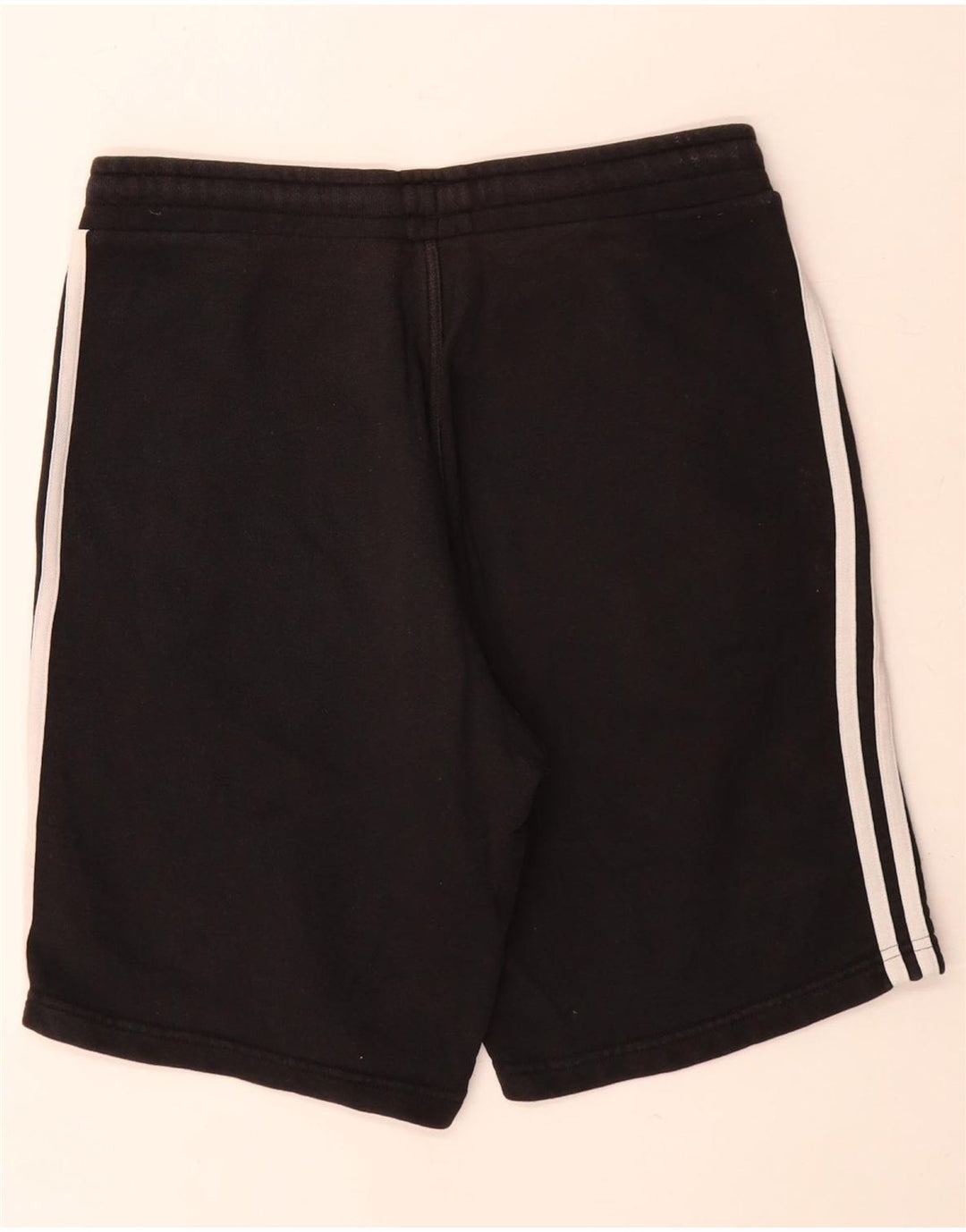 Adidas - Pantalones cortos deportivos para hombre, algodón negro mediano