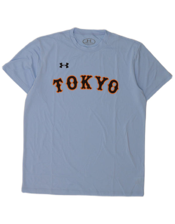 Under Armour Camiseta gráfica para hombre Top grande azul