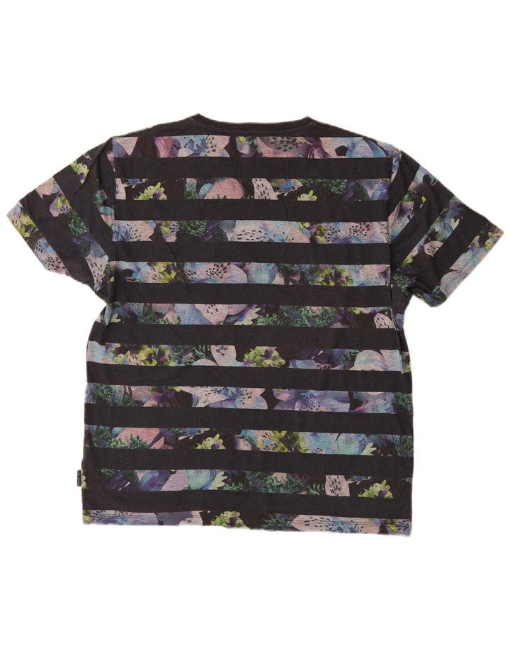 Camiseta Ted Baker para hombre talla 4 grande azul marino a rayas