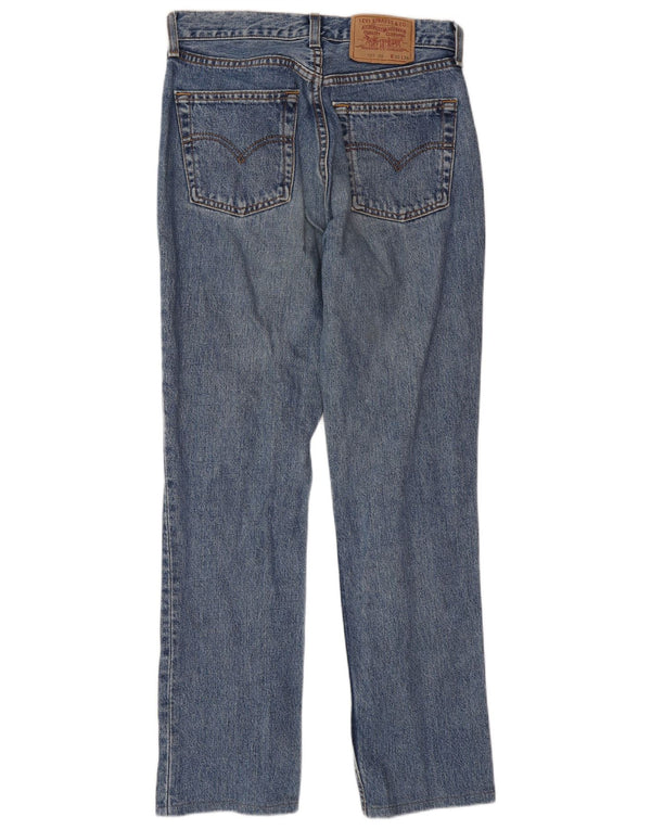 Vaqueros Levi's Mujer 595 Rectos W30 L34 Algodón Azul