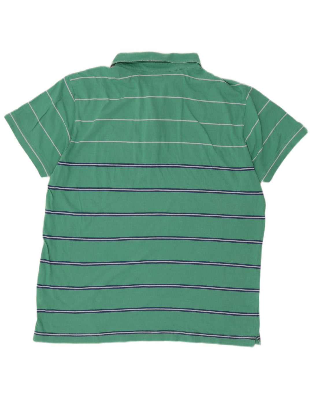 MARLBORO CLASSICS Polo para hombre 2XL Algodón a rayas verde