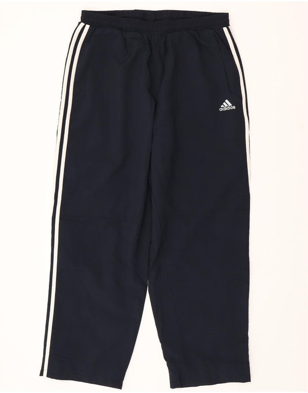 Pantalón de chándal ADIDAS para hombre UK 40/42 Medium Azul marino Poliéster