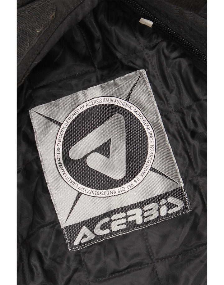 Acerbis Chaqueta Motorstyle Graphic Racer para Hombre UK 44 2XL Poliamida Negra