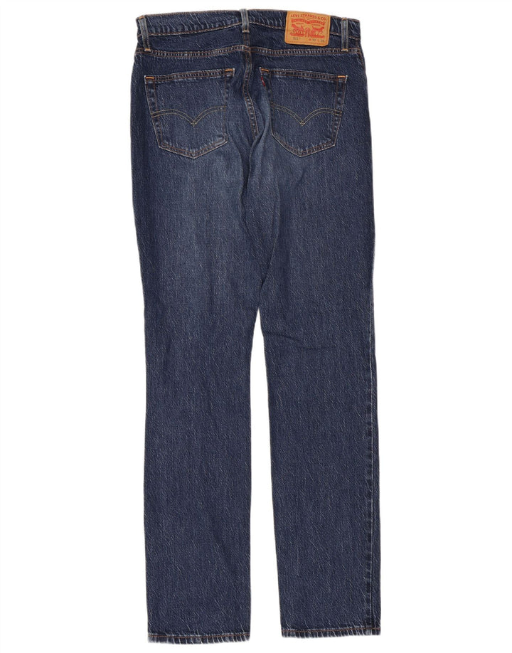 LEVI'S Mens 511 Slim Jeans W32 L34 Algodón Azul
