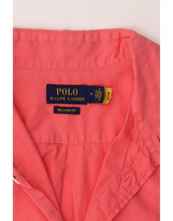 Polo Ralph Lauren Camisa de corte relajado para hombre Rosa medio