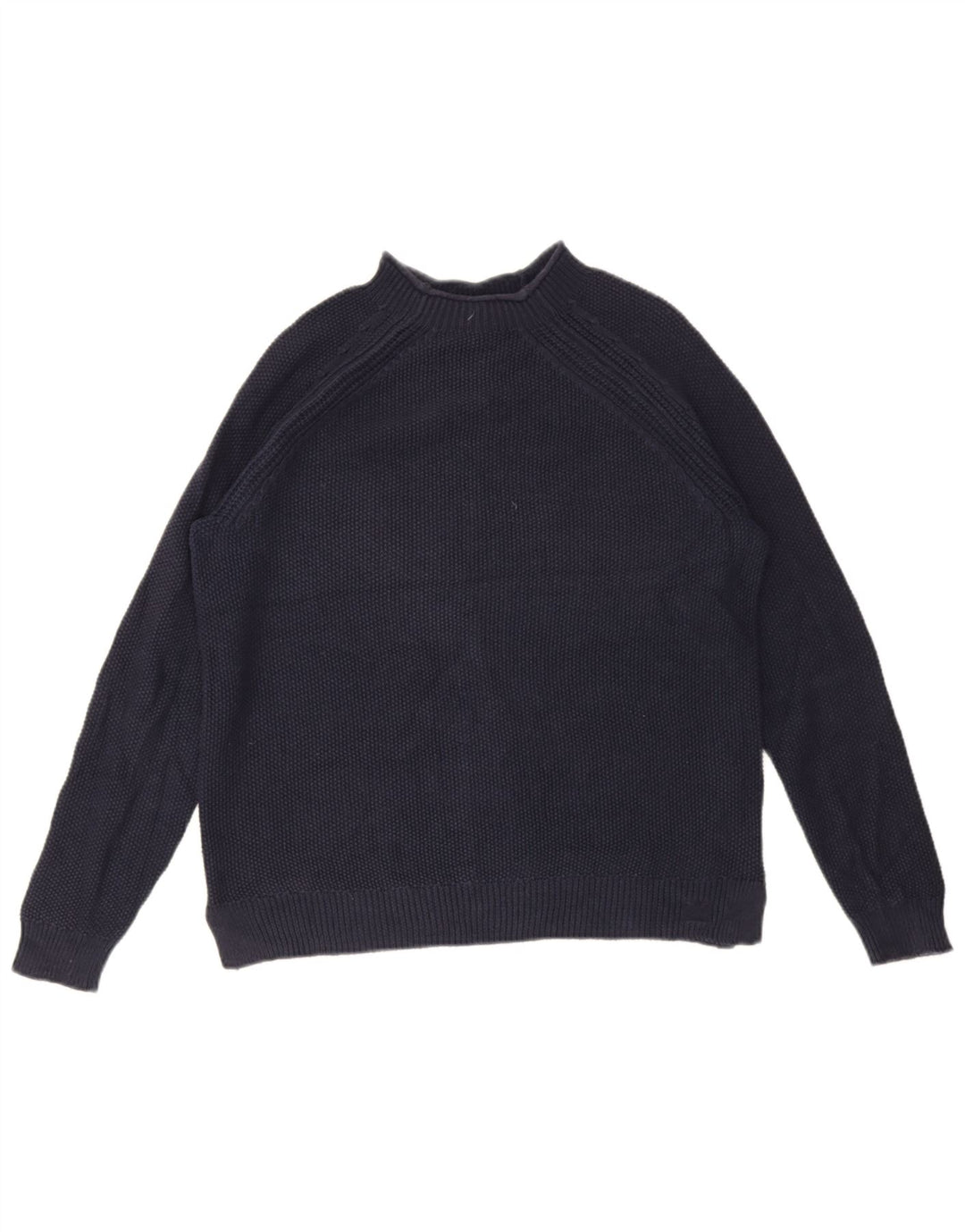 Crew Clothing - Jersey con cuello alto para mujer, talla 40, talla M, color azul marino