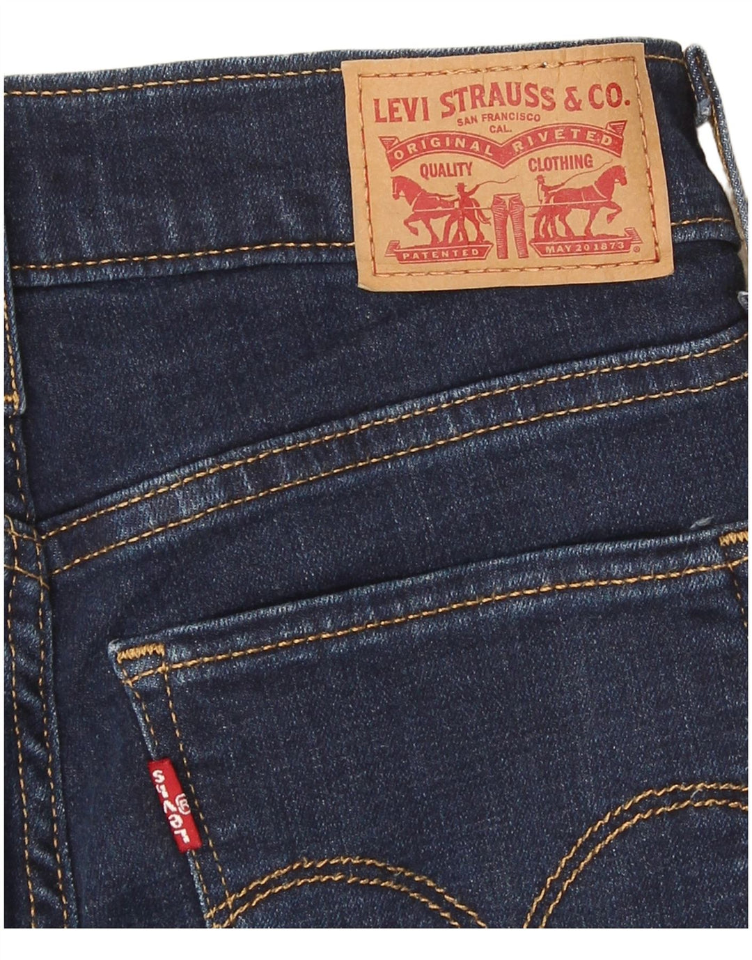 Vaqueros Levi's Mujer 312 Shaping Slim W24 L31 Azul Marino