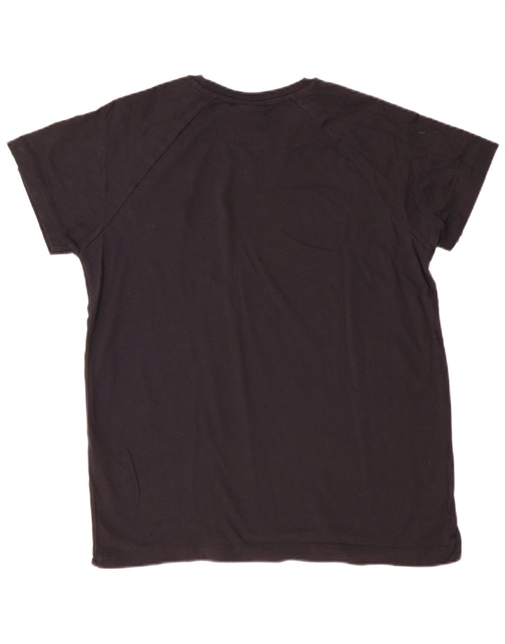 Champion Camiseta Gráfica Mujer Top XL Algodón Negro